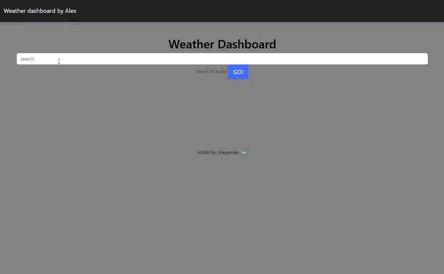 Weather App